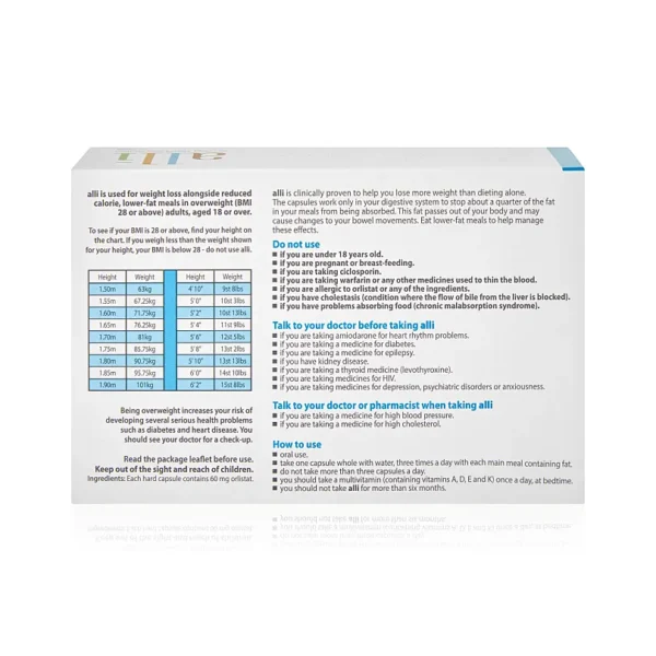 alli weight loss capsules - Image 3